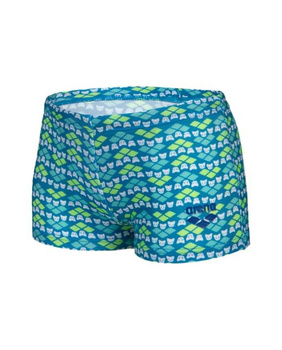 ARENA STROJE PŁYWACKIE KIDS BOY'S FRIENDS SHORT ALLOVER SOFT GREEN MULTI 006303/650 98 (2-3)
