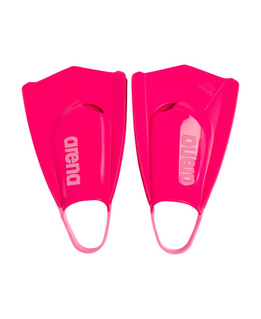 Krótkie płetwy treningowe basen unisex pływanie Arena Powerfin Pro II Pink