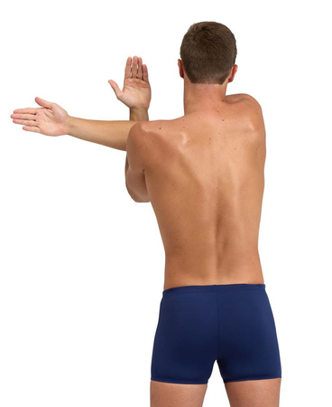 Kąpielówki męskie Arena Men's Swim Short Graphic Navy Turquoise