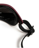 Okulary do pływania na basen unisex Arena Air Bold Swipe Mirror Silver Red Wine