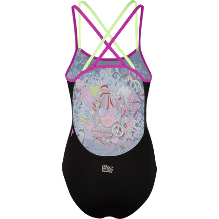 Strój treningowy damski Speedo Women Hippy Chick Dreams Placement