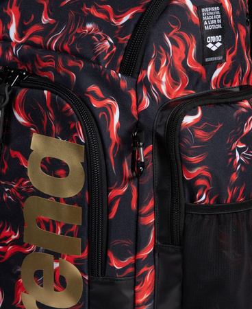 Plecak sportowy na basen trening Arena Spiky III Backpack 45 Allover Multi Black