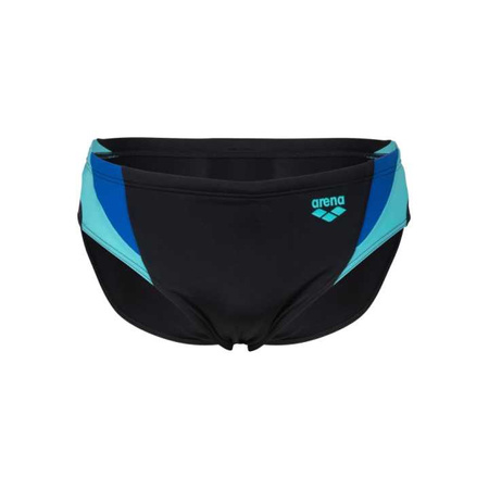 Slipy kąpielowe męskie Arena Men's Swim Briefs Panel Black Royal