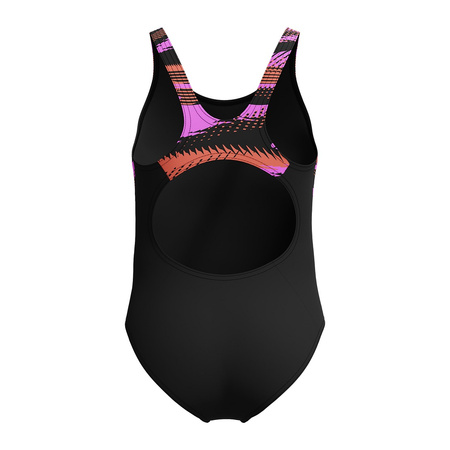 Strój kąpielowy jednoczęściowy dziewczęcy na basen Speedo HyperBoom Black