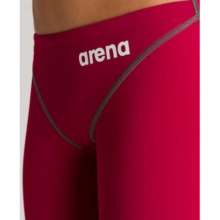 Strój startowy chłopięcy Arena Boy's Powerskin ST 2.0 Jammer Junior Deep Red