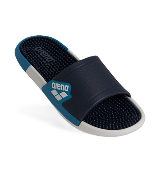Klapki basenowe Arena Unisex Marco Active Navy White Turquoise