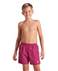 Kąpielówki szorty chłopięce Arena Boy's Beach Boxer Solid Junior Dark Purple Calypso Coral