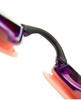 Okulary pływackie na basen Arena Cobra Core Swipe Mirror Violet Coral
