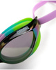Okulary pływackie na basen Arena Python Mirror Green Violet