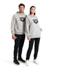 Bluza sportowa Unisex Arena Hooded Sweat Graphic Medium Grey Heather