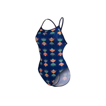 Strój kąpielowy damski Arena Women's Desert Vibes Swimsuit Booster Back Navy-Navy Multi