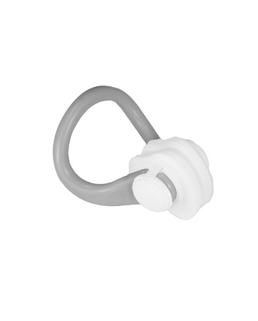 Zestaw akcesoriów pływackich Aqua-Sport zatyczki do uszu i klips na nos Zen Grey