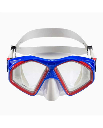 Maska do pływania na basen unisex Aqua Lung Hawkeye Blue