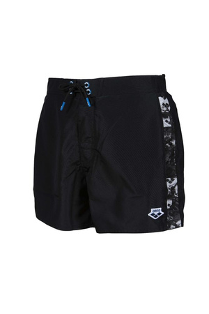 Spodenki szorty męskie Arena Men's Icons Team Stripe Short Black Black Multi White