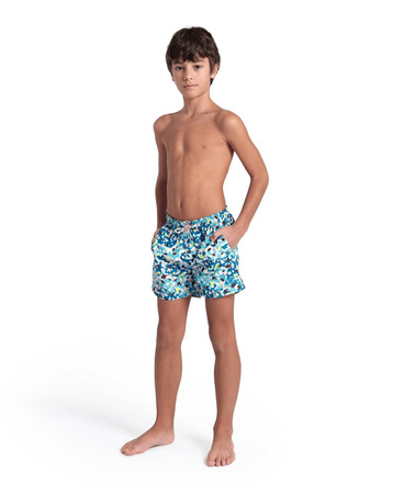 Spodenki szorty chłopięce Arena Boy's Beach Boxer Water Multi
