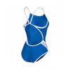 Strój kąpielowy damski Arena Women Team Icons Superfly Solid Royal White