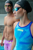 Strój startowy damski Arena Women's Powerskin Carbon Air2 Le Open Back Cobalt