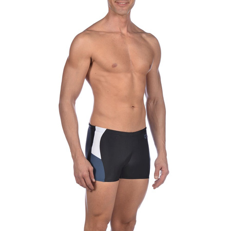 Kąpielówki bokserki męskie Arena Men's Ren Short Black Shark White