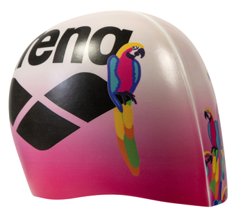 Czepek do pływania na basen silikonowy unisex Arena HD Tropical