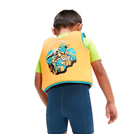 Kamizelka do pływania dla dzieci Speedo Printed Yellow