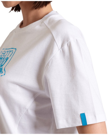Koszulka Unisex Arena T-shirt Logo Cotton White
