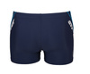 Kąpielówki bokserki męskie Arena Men's Bystar Short Navy Pix Blue White