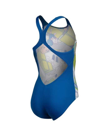 ARENA STROJE PŁYWACKIE GIRL'S FANTASIZE V BACK MULTI GREY ROYAL 006677/527 140 (10-11)