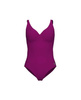 Strój kąpielowy damski Arena Women's Bodylift Swimsuit Maura U Back Grape Violet