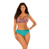 Strój kąpielowy dwuczęściowy Self Martinique 2 Turquoise Multi