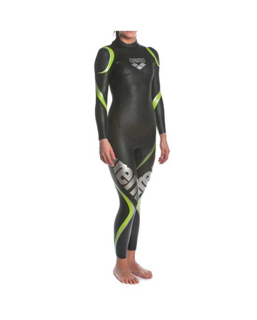 Pianka triathlonowa startowa damska Arena Powerskin Triwetsuit Carbon Black