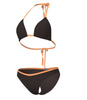 Strój kąpielowy damski Arena Women's Profile String Bikini Triangle Sepia Salomon Pink