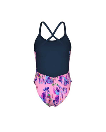 ARENA STROJE PŁYWACKIE WOMEN'S ROSE TEXTURE XCROSS BACK MULTI PINK