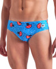 Kąpielówki pływackie slipy męskie Arena Men's Mushrooms Swim Briefs Blue Multi