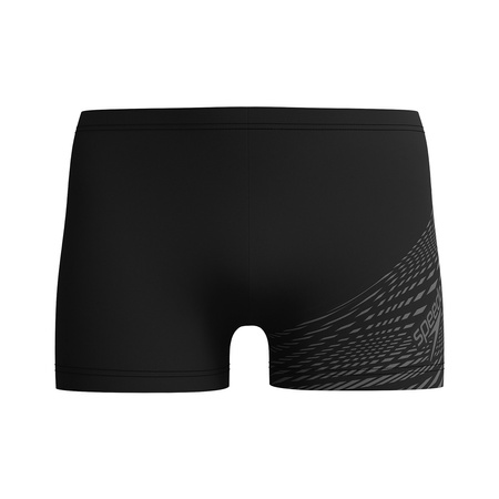 Kąpielówki męskie spodenki kąpielowe Speedo Medley Logo Black Grey