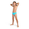 Slipy kąpielowe chłopięce Arena Boy's Swim Briefs Graphic Martinica Navy