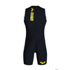 Strój startowy męski kombinezon triathlonowy Arena Men's Powerskin Carbon Speedsuit Rear Zip Fast Blue Grey