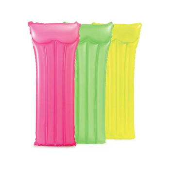 Materac neonowy dmuchany do pływania Intex Wet Set Collection