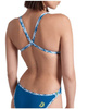 Damski strój kąpielowy jednoczęściowy Arena Women's Rule Breaker Hooked Rev One Piece R White Multi Blue Cosmo