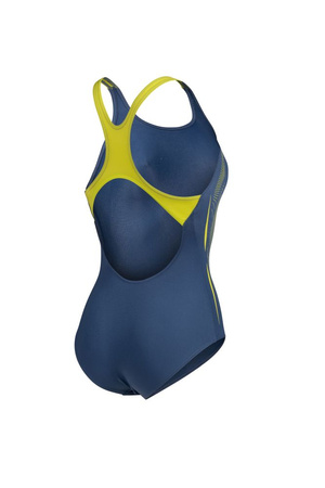 Strój kąpielowy damski Arena Women's Swim Pro Back Graphic Grey Blue Soft Green