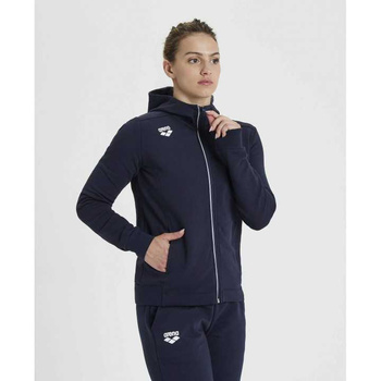 Damska bluza sportowa z kapturem Arena Women's Team Hooded Jacket Panel Navy