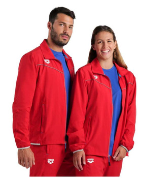 Kurtka Arena Team Line Unisex Warm Up Jacket Red