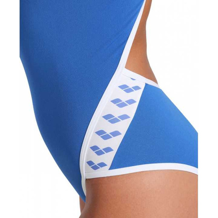 Strój kąpielowy damski Arena Women Team Icons Superfly Solid Royal White