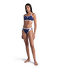 Strój kąpielowy damski Arena Women's Icons Bikini Cross Back Solid Navy-White