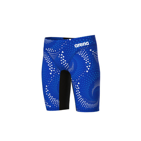 Kąpielówki chłopięce Arena Boy's Fireflow Swim Jammer Black Team Royal