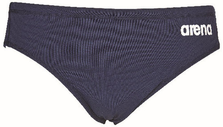 Kąpielówki slipy męskie Arena Men's Solid Brief Navy White
