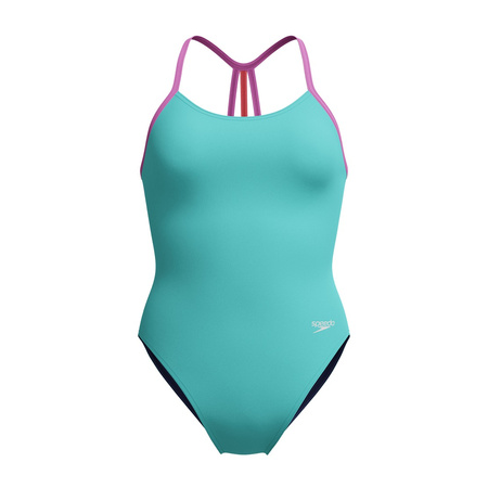 Strój kąpielowy jednoczęściowy dziewczęcy na basen Speedo Solid Line