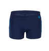 Kąpielówki męskie Arena Men's Swim Short Graphic Navy Turquoise