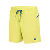 Spodenki szorty męskie Arena Men Pro File Beach Boxer Soft Green Neon Blue