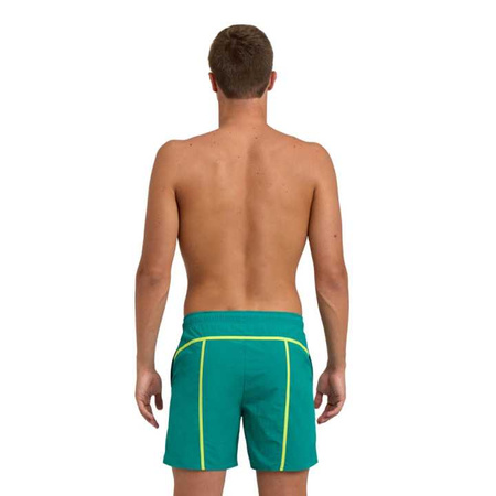 Spodenki szorty męskie Arena Men's Pro File Beach Boxer Green Lake Soft Green