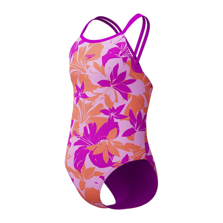 Strój kąpielowy jednoczęściowy dziewczęcy na basen Speedo Twinstrap